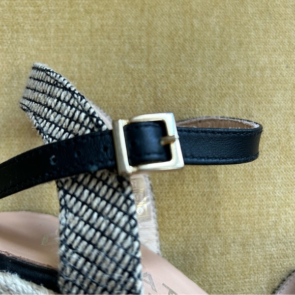 Viscata Barcelona canvas wedge sandal - Picture 4 of 9